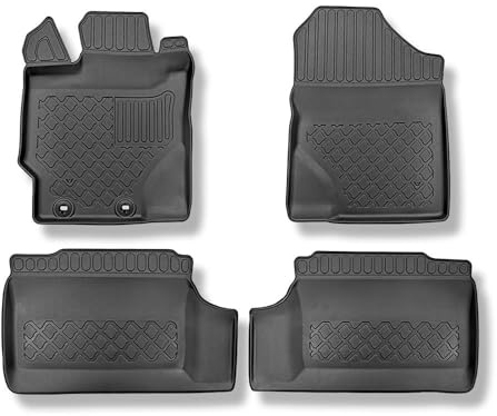 Mossa Fußmatten passend für Toyota Yaris III Hatchback 2011-2020 4 STK. G