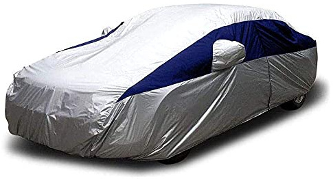 Titan Brilliant Color Poly 210T Car Cover for Large Sedans 203-212. Waterproof, UV Protection, Scratch Resistant, Driver-Side Zippered Opening. Fits Avalon, XTS, 6-8 and More.