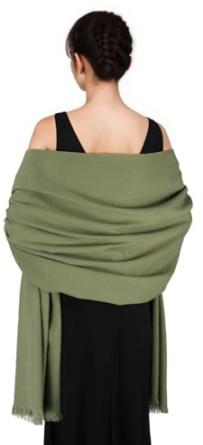 SWAT PANY Damen Schal Tücher Pashmina Stola für Winter Festlich Abendkleid | Weicher,leicht,kuschelig warm, Großformatig, faltenfrei, ganzjährig nutzbar, Viele klassische.