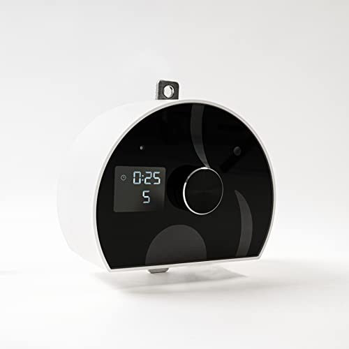 elvent® Federwiegen Motor Lullaby – Geräuscharm, mit Smart-Display, Made in Germany – Motor für Federwiege (Weiß/Schwarz)