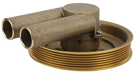 Serpentinenriemen-Wasserpumpe, Haltbares Messing Praktischer Korrosionsschutz 3812693 Einfache Installation für 4.3 5.0 5.7L Motoren