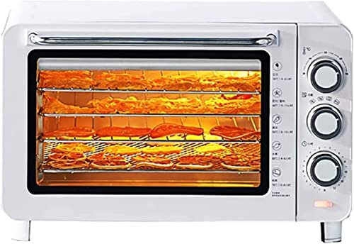 Déshydrateur Alimentaire, déshydrateur de Fruits en Acier Inoxydable Commercial à 4 Couches, contrôle de température réglable Professionnel 300 W et minuterie numérique 0~24 Heures