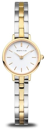 Bering Damen Uhr Quarz Movement - Classic Collection mit Edelstahl und Saphirglas 11022-714
