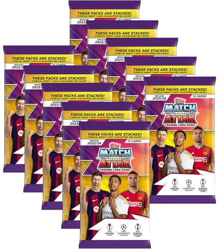 Champions League 2023/24 - Trading Cards - 10 Booster