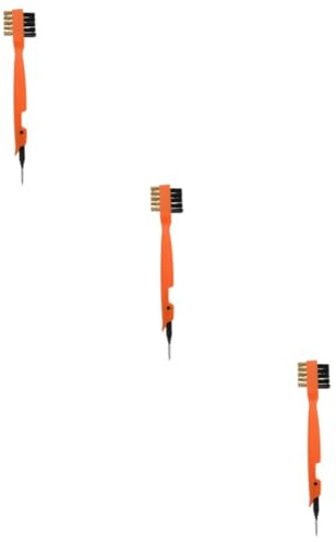 PartyKindom 3pcs Cleaning Brush for Kitchen Cooktop Brush Detail Cleaner Grout Cleaner Bristle Practical