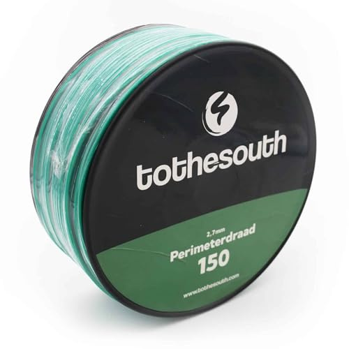 To the South® Filo perimetrico da 2,7 mm / filo di delimitazione adatto per robot tosaerba PARKSIDE - Lunghezza: 150 metri