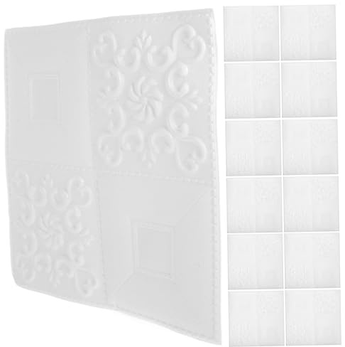 20pcs Self Adhesive 3D Brick Wall Panel White Xpe Foaming | Realistic Brick Effect, Fade Resistant and Easy to Clean, for Kitchen and Dining Areas