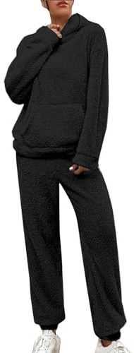Tuta da donna a maniche lunghe in 2 pezzi Plus Size Set di abbigliamento da casa Set da salotto Pantaloni sportivi sportivi a maniche lunghe Pullover girocollo morbido Co Ord Set Casual Sport Lounge
