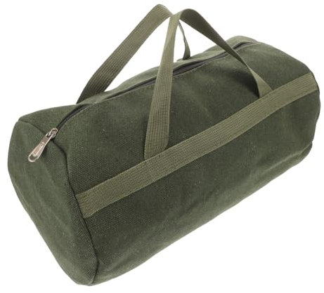 NULYLU Aufbewahrungstasche Aus Canvas Für Werkzeuge Werkzeugtasche Mit Handschlaufe Und Reißverschluss Kompakter Organizer Für Mehrzweckwerkzeuge