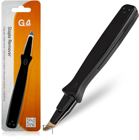 G4GADGET Robuster Klammerentferner – ergonomisches Design für einfaches Entfernen von Heftklammern, langlebige Konstruktion und bequemer Griff, ideal für Zuhause, Büro und Schule