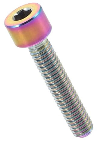 Kisangel Bicycle Screws Screw Tapered Bolt Replacement Bike Stem Bolt for Rear Stem Mountain Bike Parts Use