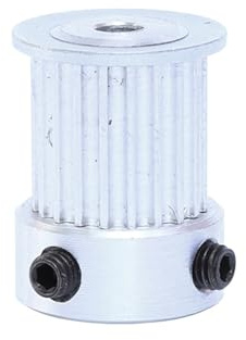 ZHAJNG HTD5M 10 Zähne Timing Pulley 5M-10 Bohrung 5/6/6.35/8mm for Zahnriemen Breite 15mm Getriebe Rad 10 Zähne 10 T(Bore 8mm)