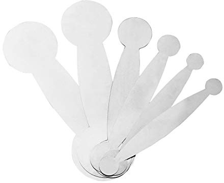 Walfront Ensemble d'Outils de Nivellement en Acier Inoxydable, pour Clarinette, Saxophone, Flûte, Outils de Réparation Durables pour Instruments et Tampons de Musique 6 Pièces