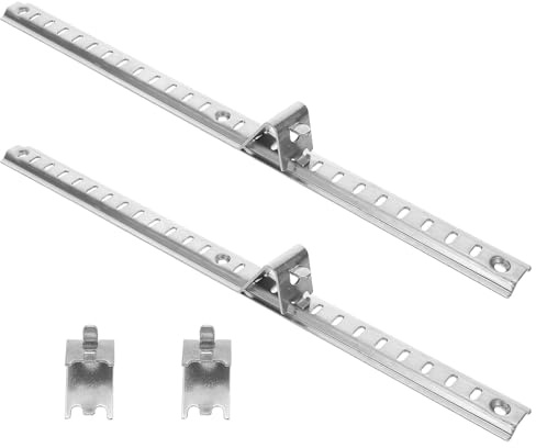 VICASKY Soporte Versátil de Acero Estantes Refrigerador para Inoxidable Resistente con Clips Ajustables, Diseño Robusto Compatibilidad y Congeladores y Cocinas