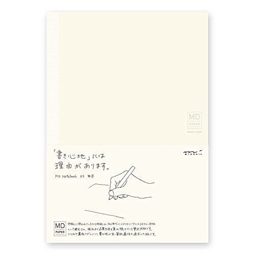 Midori Designphil MD Notebook - A5 Plain Paper