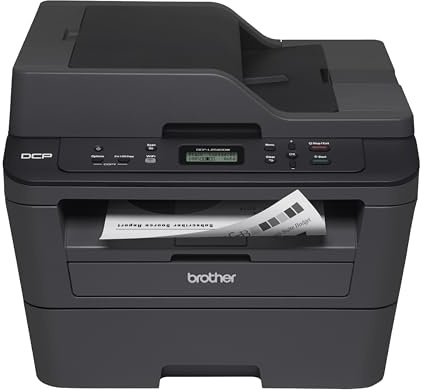 Brother DCPL2540DW Wireless Compact Monochrome Laser Printer, Amazon Dash Replenishment Ready
