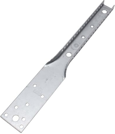 PROTEKTOR 100x Nonius Abhänger Unterteil 190mm Silber | Aus verzinktem Stahl, für Holzabhängung und Trockenbaudecken, Deckenkonstruktion Zubehör, Made in Germany