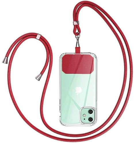 GUMO-LONG Handyband Universal zum Umhängen - Kompatibel mit jedem Handy und Smartphone, Kette zum Umhängen, Hülle mit Kordel, Handyband mit jeder Hülle kombinierbar
