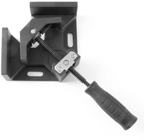 STAHLWERK WK 95-ST Stabile Winkel-Klemme Eckklemme Gehrungszwinge Winkelspanner aus Alu für Werkstücke aus Metall, Holz, Acryl, Kunststoff