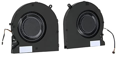 Annadue CPU GPU Lüfter für Blade 15 RZ09-0301 RZ09-0288 RZ09-0330 RZ09-0238, Ersatz Laptop Lüfter, 4-poliger Stromanschluss, DC 5 V 0,5 A (CPU-GPU-Lüfter)