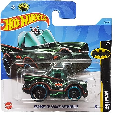 Hot Wheels - Classic TV Series Batmobile - Batman 1/5 - HKJ72 - Carte courte - DC - Mattel 2023
