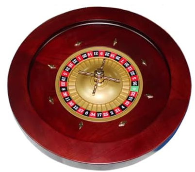 Professioneller Plattenspieler Trinkspiele 20 Zoll rotbraune Roulette-Schüsse mit Einzel-Null-Layout Roulette-Spiele ideal für Familienspielabende oder den professionellen Einsatz Rouletterad aus Holz