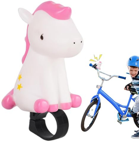 Streysisl Rollerhupe, Fahrradklingel | Fahrradhupe für Roller - Super Laute Lufthupe, tragbare Soft Squeeze Hupen für jüngere Kinderfahrräder, Falt- und Mountainbikes