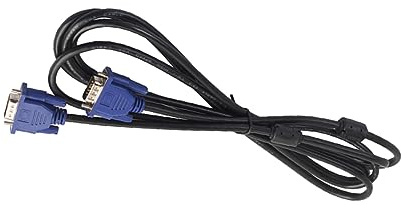 CAXUSD Câble Vga Mâle-mâle pour Ordinateur PC et Téléviseur HD avec Noyau de Ferrite pour Minimiser Les Interférences