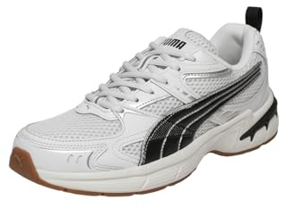 PUMA Milenio Tech 2000, Scarpe da Ginnastica Unisex-Adulto, Grigio Piuma Nero Argento, 40 EU