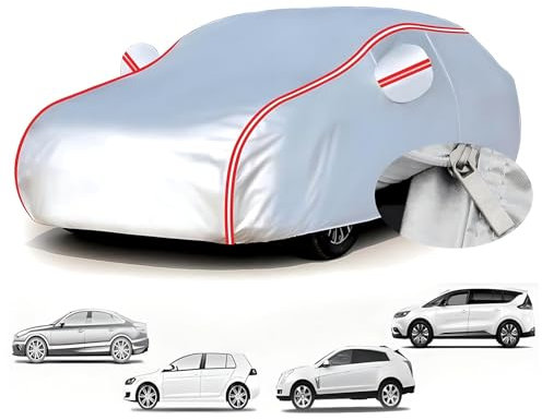 Autoabdeckung Vollgarage für Ford Mondeo 1 Kombi 1993-1996(463,1x172,7x144,1cm),Reißfest, alterungsbeständig, UV-beständig, wasserdicht, schmutzabweisend, staubdicht, Kratzfest