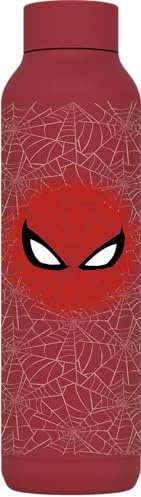 Quokka Borraccia termica in acciaio inox Solid FireBrick Red 630 ml Spider-Man