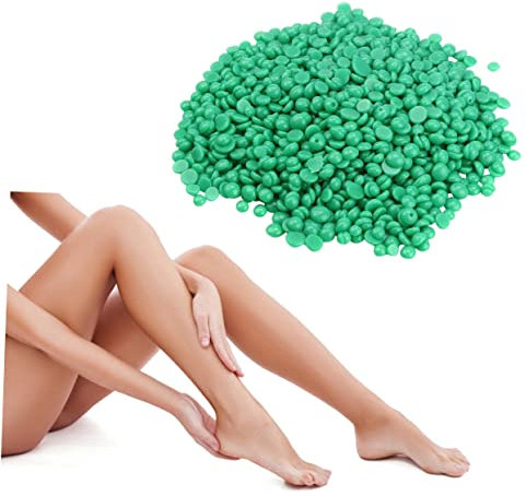 Beaupretty Haarentfernung enthaarungswachs depilation wax شمع لازالة الشعر wax beads depilatory wax eingewachsen Haarentferner für die Oberlippe Enthaarungsperle Wachsperle Light Green