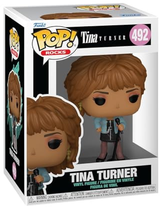 Funko POP! Rocks: Tina Turner - What's Love Got to Do with It | Official Merch - Collectable Vinyl Figurine for Shelf Display - Birthday Gift Idea for Fans and Collectors