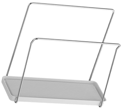 FUNNETOYU Organizador el Fregadero Acero Inoxidable en de Cocina Diseño Bandeja y Soporte para Resistente al Desgaste Elegante para Mantener Limpio Espacio Esponjas y Trapos