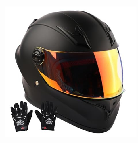 Casco Integrale Da Motocross Per Bambini, Omologato ECE, Per Bambini, Per Moto Da Cross, ATV, Go-Kart, Scooter, Moto, Caschi Per Bambini, Motocicletta, Dai 3 Ai 12 Anni 10,XL/(53~54cm)