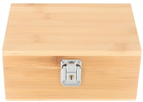 Abaodam Custodia Scatola in da Viaggio e Resistente Sigari per Legno All'usura Design Moderno Semplice Porta Sigari Portatile per Conservazione Sicura