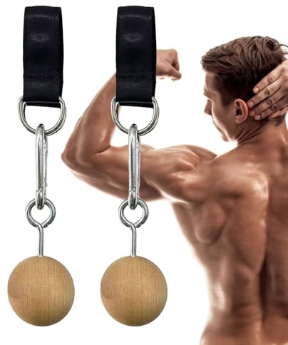 Barra de dominadas Ball Grip Ball Grip – Sujeción de entrenamiento – Asideros para escalada – Multiusos para agarres portátiles de escalada para dedos y espalda