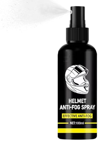 Imskyddande spray – 100 ml långvarigt vattentätt medel, anti-dimma spray för motorcykelhjälmar – för cykel, camping, pendling, resor, mountainbike, vägcykling, rengöring