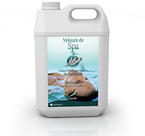 Camylle - Hot Tub Fragrance Lavender - A base di oli essenziali per spa o vasche idromassaggio - Rilassante con aromi freschi e calmanti - 5000ml
