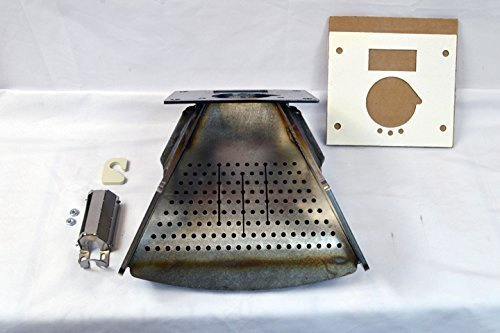 Replacement Harman 1-00-73560 OEM Quality Furnace & Boiler Firepot Burnpot for PF100 and PB105 1-10-73403 1-10-73546A