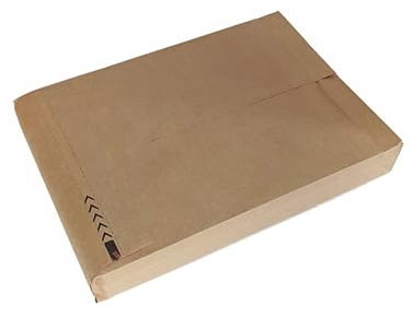 Mehrweg - Faltentasche Gr. S - 250 x 350 x 50 mm Mehrweg-Versandtaschen aus Papier Format (B x L)) 250 x 350 x 50 mm dimapax (100)