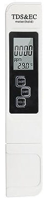 ISAKEN Wasserqualitätstest Meter TDS Wassertester Trinkwassertest 3 In 1 Wasserqualitätstester EC Digital Trinkwasser Wasserqualität Tester für Trinkwasser Schwimmbäder Aquarien Laboratorien