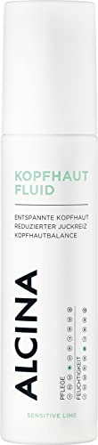 Alcina Kopfhaut-Fluid | 1 x 125 ml | ideal bei empfindlicher, juckender oder trockener Kopfhaut | beruhigt und entspannt gestresste Kopfhaut | reduziert Juckreiz | stärkt die Kopfhautbalance