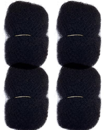 100% Afro Kinky Bulk cheveux humains pour la création de Dreadlock et pour réparer les locks existants 4 pièce par pacs (20,3 cm)