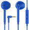 LUDOS ZENITH Auricolari In-Ear Cuffie, Cuffiette con Filo e Microfono, 2 Anni di Garanzia, Cuffie Isolamento Acustico, Cuffiette Cellulare, Jack 3,5 mm per iPhone, Apple, Samsung, Huawei - Blu