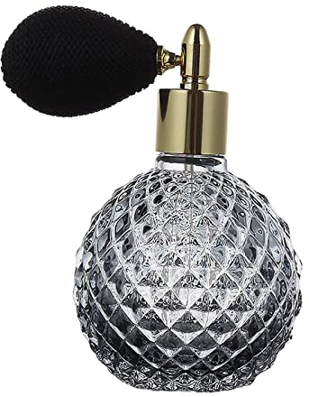 KSJOAIDDE Bottiglie di profumo vuote della bottiglia 100ml dello spruzzo dell'atomizzatore di profumo riutilizzabile di cristallo