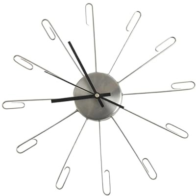 Milageto Reloj con Clip para Fotos, Reloj de Pared Multifuncional para Oficina, Dormitorio y Cocina.