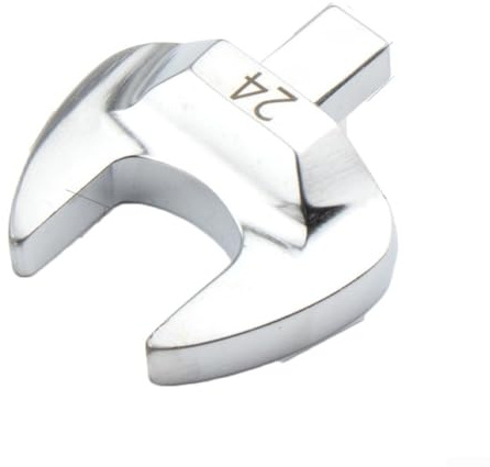 8 chiavi dinamometriche da 32 mm per applicazioni con estremità aperta, struttura in acciaio al cromo vanadio per una maggiore durata (24 mm)