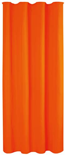 Bestlivings Verdunkelungsgardine mit Universalband Auswahl: orange - dunkelorange 270cm x 245cm