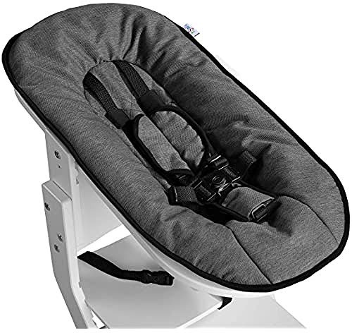 Babyaufsatz / Babyschale / Newborn Aufsatz für den Treppenhochstuhl tiSsi ® weiß